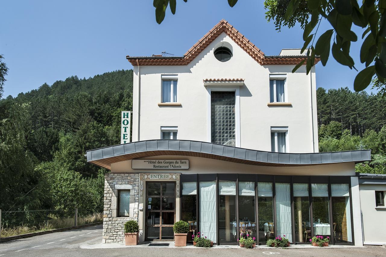 Logis Hotel Restaurant Des Gorges Du Tarn Florac Zewnętrze zdjęcie