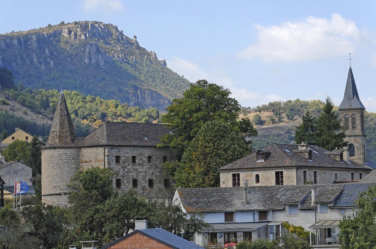 Logis Hotel Restaurant Des Gorges Du Tarn Florac Zewnętrze zdjęcie