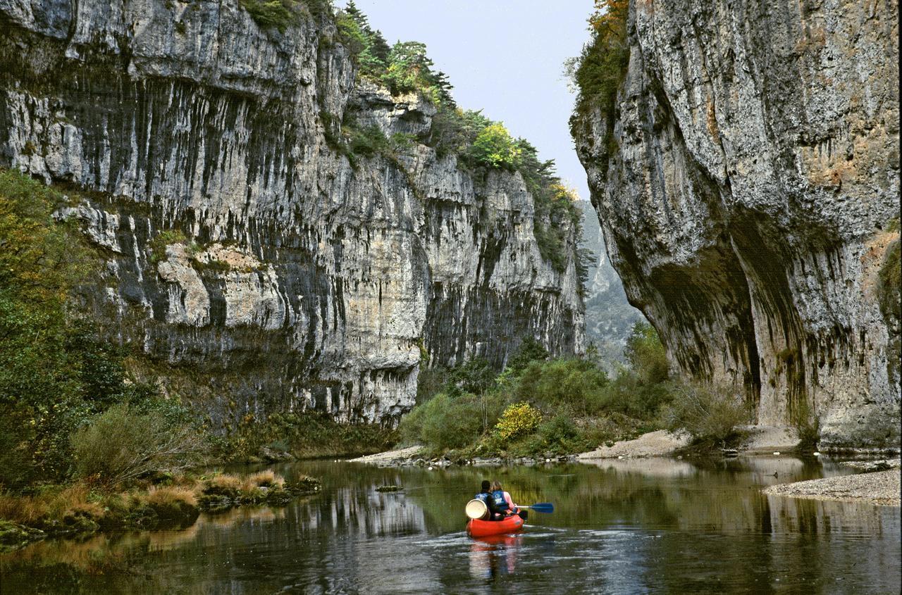 Logis Hotel Restaurant Des Gorges Du Tarn Florac Zewnętrze zdjęcie